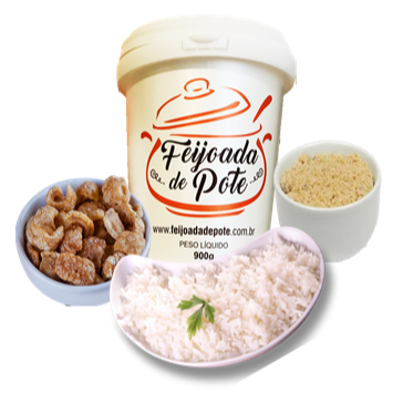 FEIJOADA BÁSICA - KIT MÉDIO (Serve 4 a 6 pessoas)