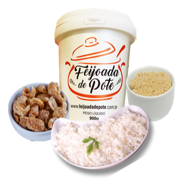 FEIJOADA BÁSICA - KIT TAMANHO SUPER (Serve 10 a 15 pessoas)