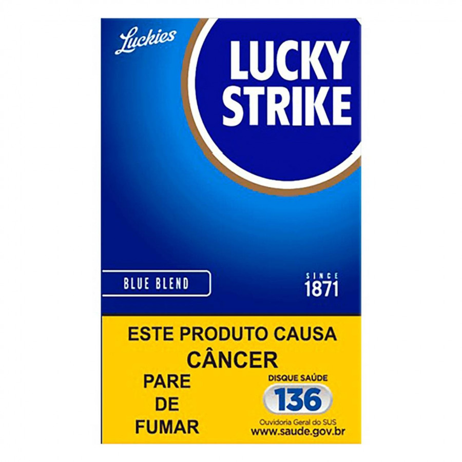 Cigarro Luck Strike Blue Blend Maço