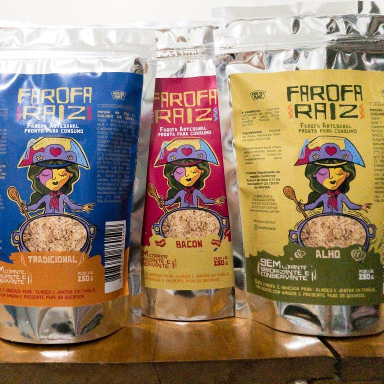 FAROFA DE ALHO RAIZ 250g