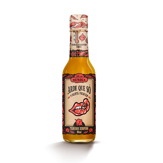 MOLHO DE PIMENTA PREMIUM ARDE QUE SÓ 80ML ROÇA