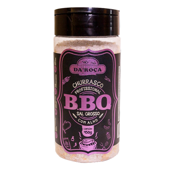 SAL B.B.Q COM ALHO 450G REFIL ROÇA