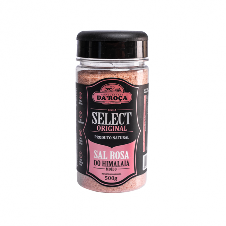 SAL ROSA DO HIMALAIA MOIDO SELECT 500G ROÇA