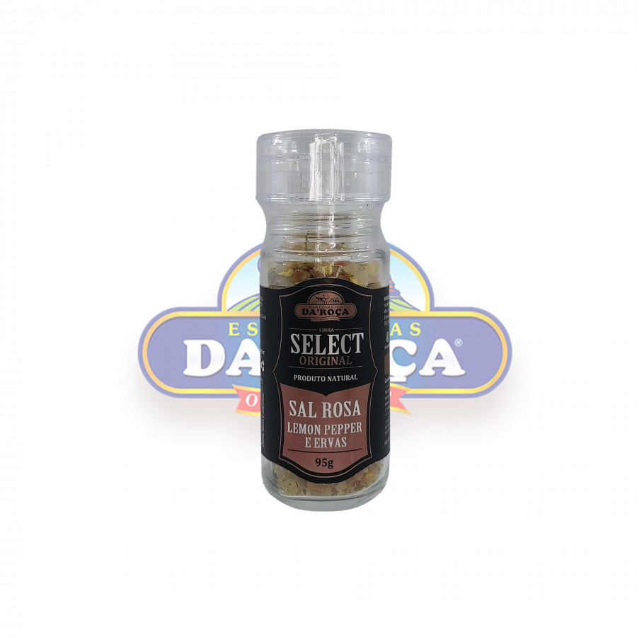 MOEDOR SAL ROSA C/ LEMON PEPPER E ERVAS 95G ROÇA