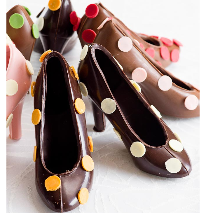 Scarpin em Chocolate ao Leite