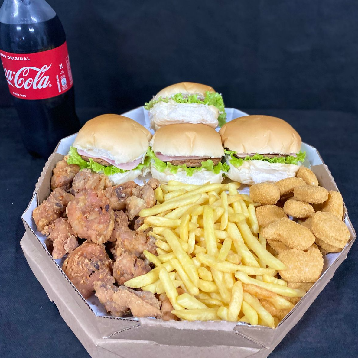 Combo Four  + REFRIGERANTE 2 LITROS