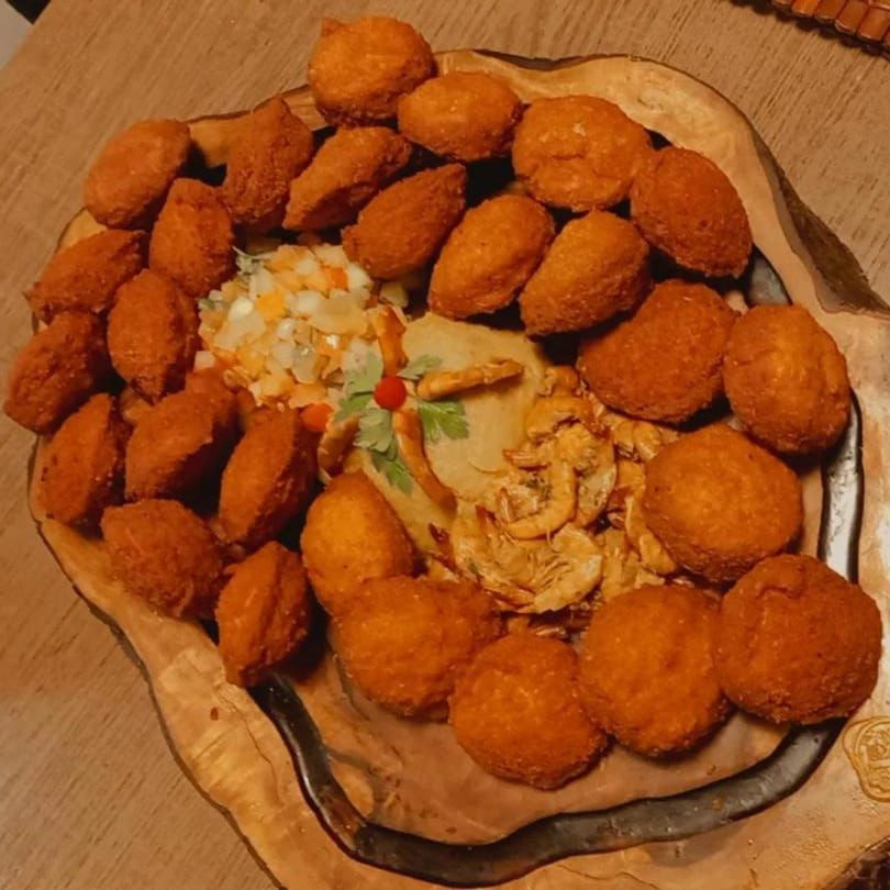 40 mini acarajés