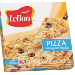Pizza Frango com Requeijão Lebon.