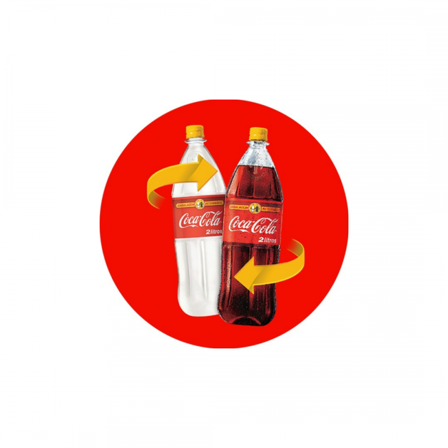 REFRIGERANTE COCA COLA RETORNAVEL 2L