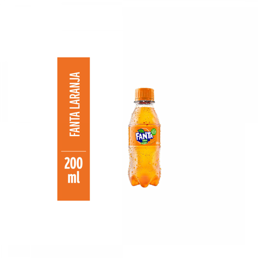 REFRIGERANTE FANTA LARANJA 200ML