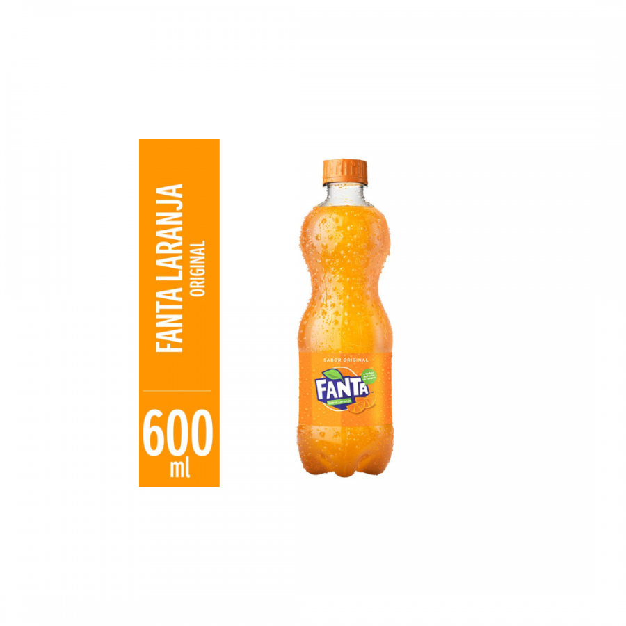 REFRIGERANTE FANTA LARANJA 600ML