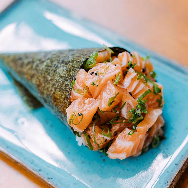 Temaki Salmão Completo