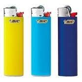 Isqueiro BIC grande (cores variadas)