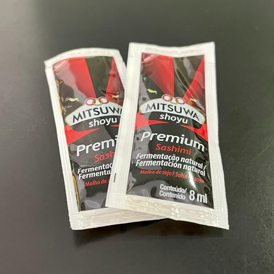 Shoyu tradicional sache Mitsuwa - 8ml (par)