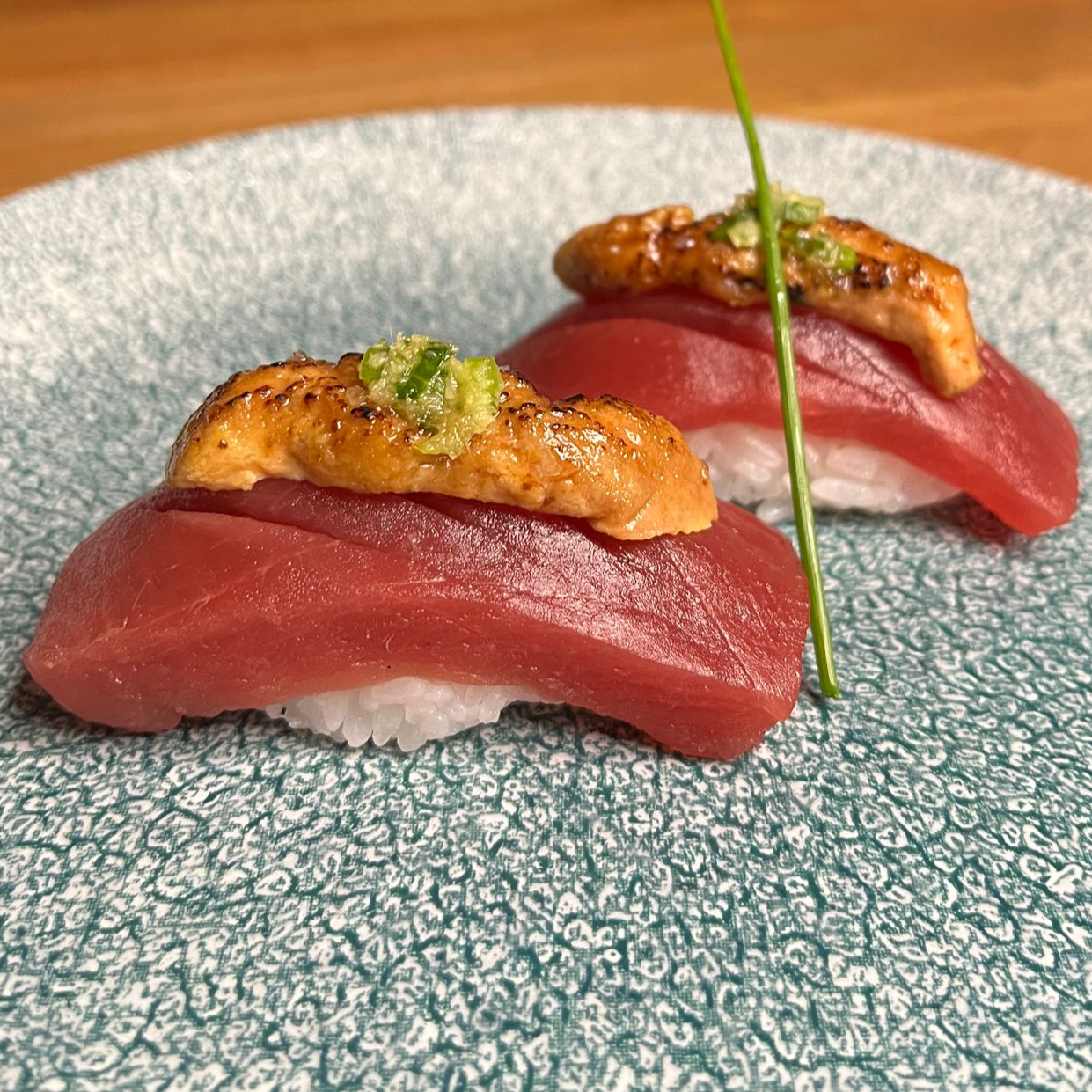 Sushi Akami com Foie Gras