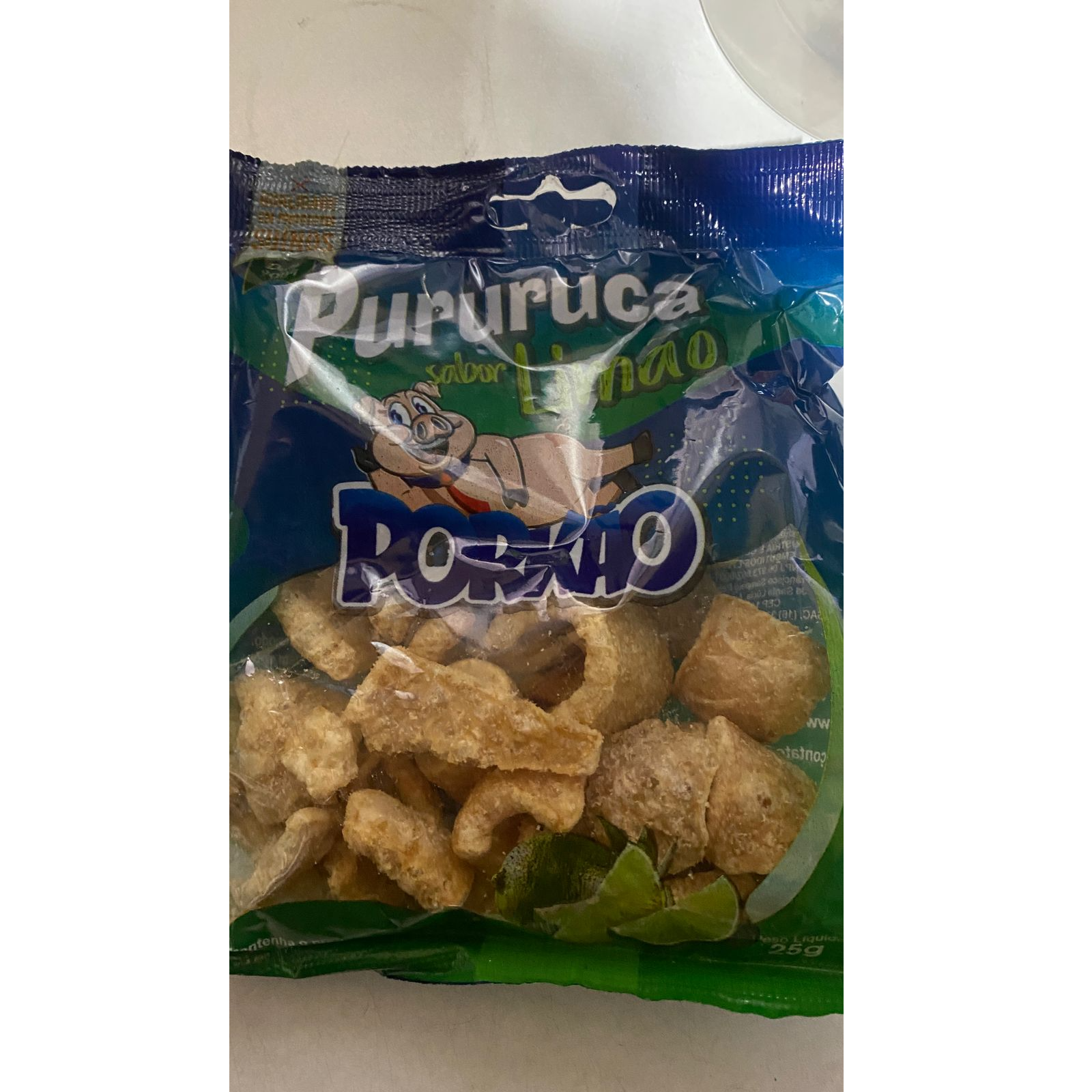 Espetex Pururuca Limão 25g