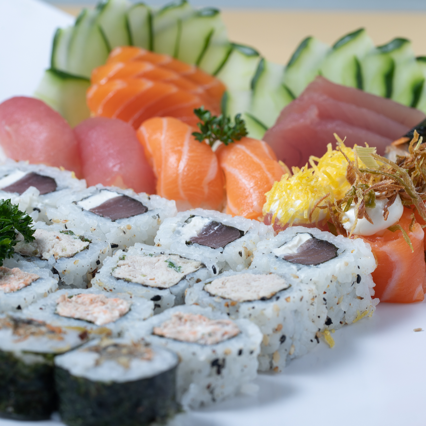 Combinado Zui salmão e atum