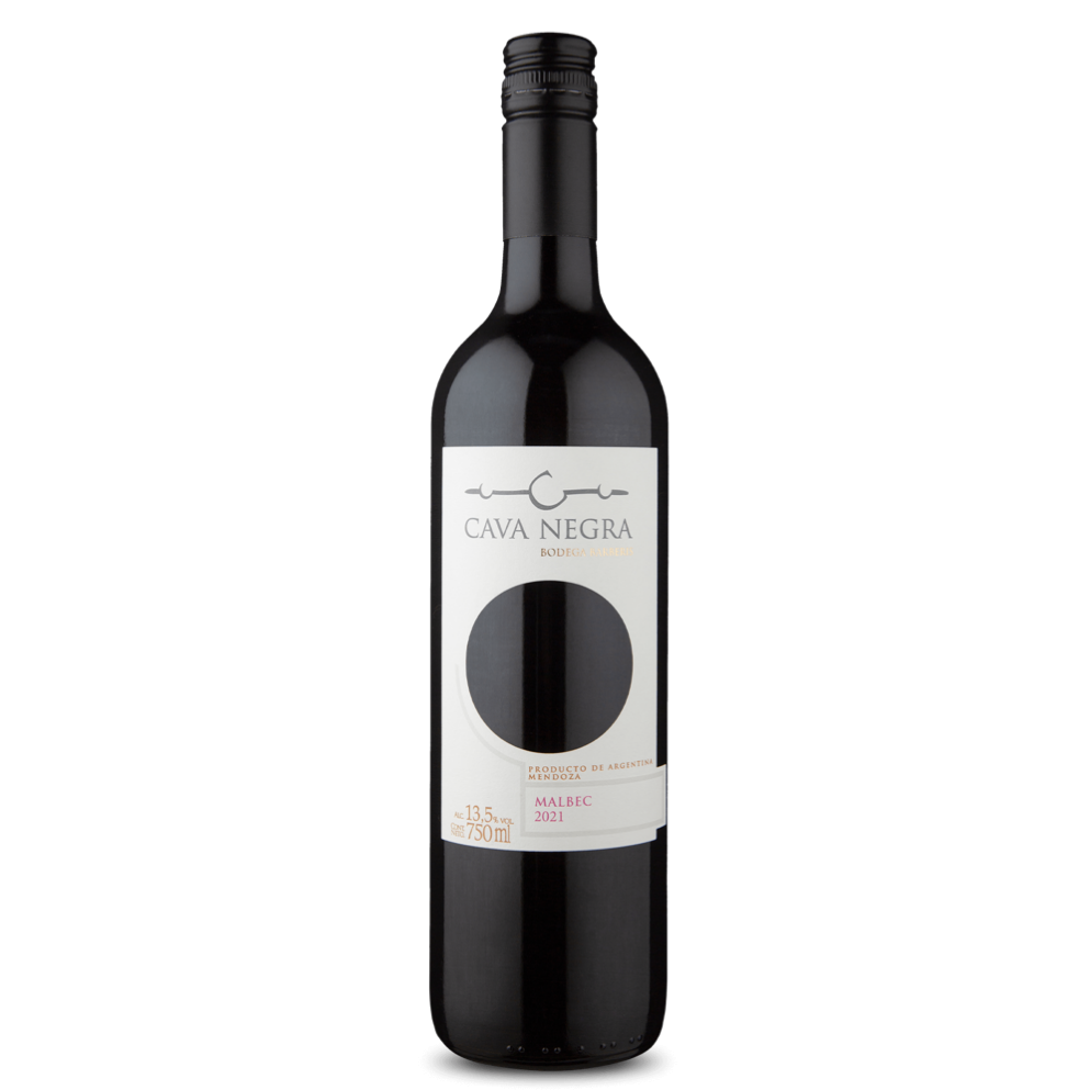 Vinho Malbec Cava Negra 