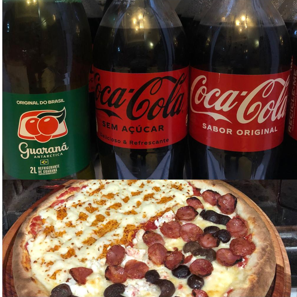 Combo 1 Pizza Grande + Refri 2L (Free)