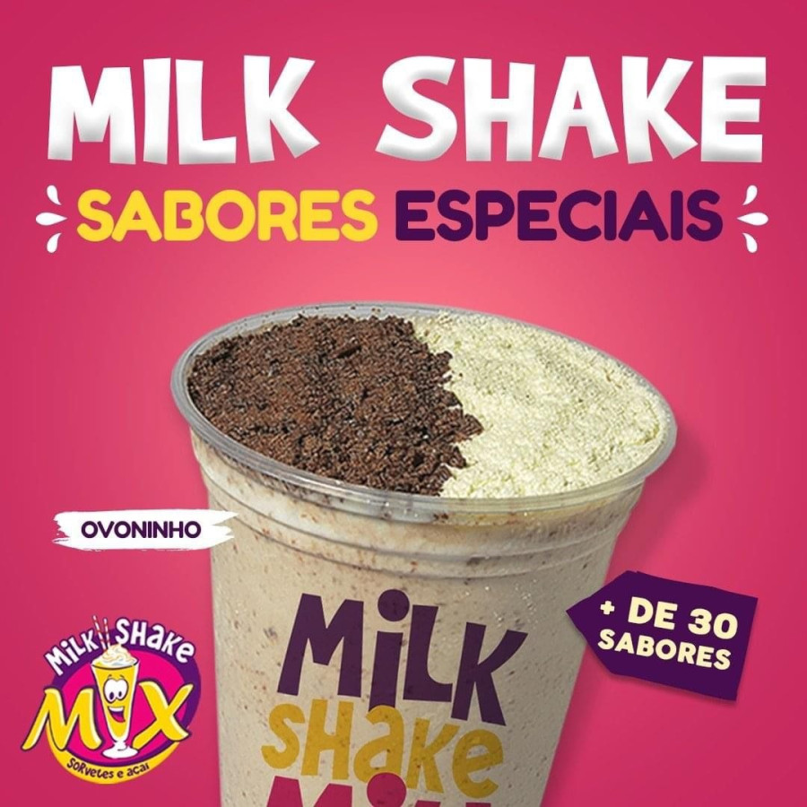 Milk Shakes Linha Especial