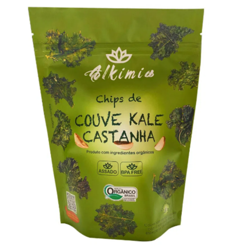 Alkimia chips de couve kale orgânico com castanha 15g