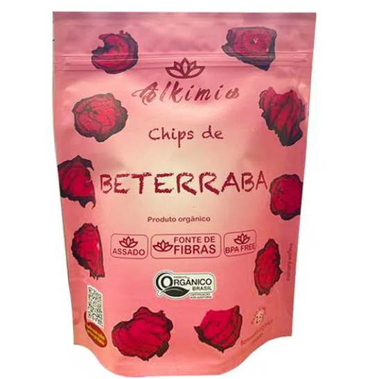  Alkimia Chips Orgânico Beterraba 25g