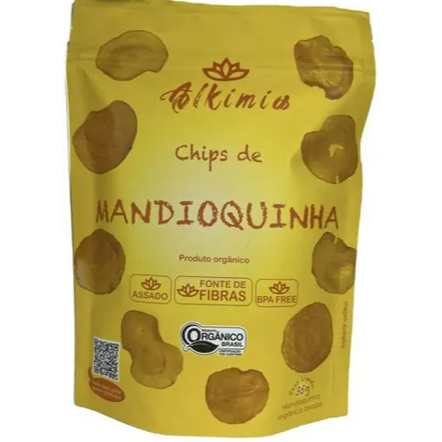 Alkimia Chips de Mandioquinha Assado Orgânico  35g
