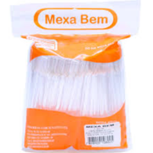Mexedor Plástico 9cm - Pacote com 500 Und