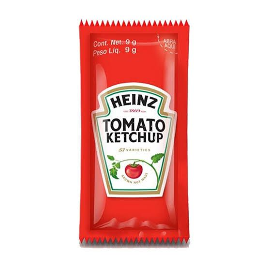 Ketchup Heinz 02 sachês de 7g