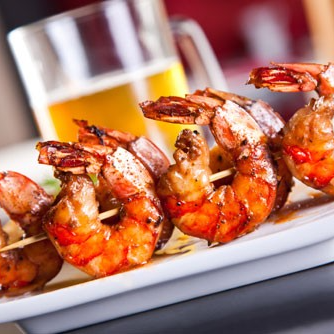 Espetinho Camarão 300g