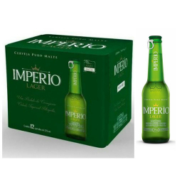 IMPERIO LAGER LONG NECK CAIXA COM 12 UNIDADE 275 ML