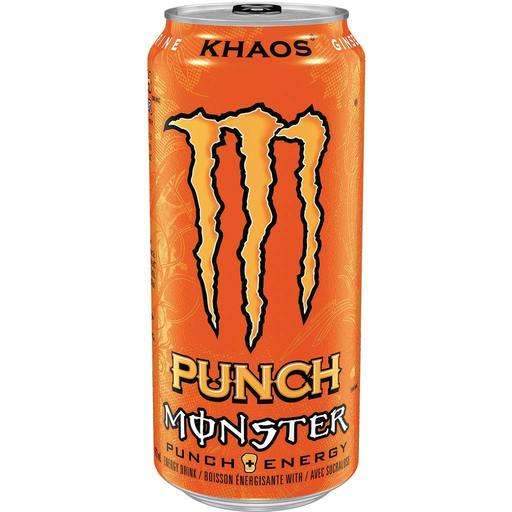 MONSTER LATÃO UNIDADE (KHAOS/LARANJA) 473 ML