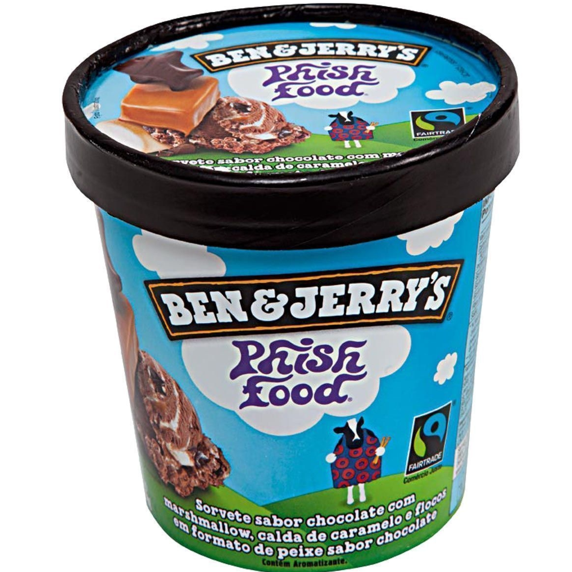 Sorvete Ben Jerry's Phish Food 458ml