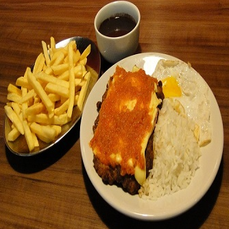 À la minuta de alcatra à parmegiana