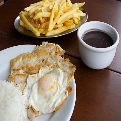 À la minuta de frango na chapa