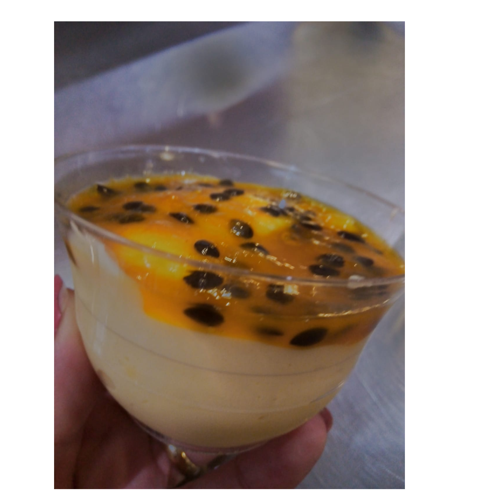 Mousse de maracujá