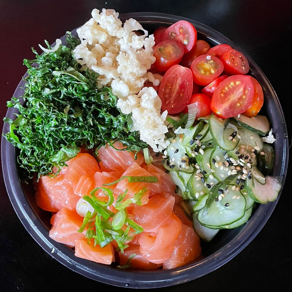 Poke Salmão ao molho 2