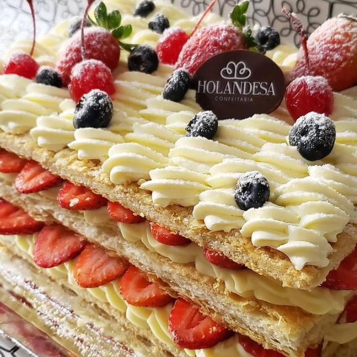 Mil Folhas Frutas Vermelhas 