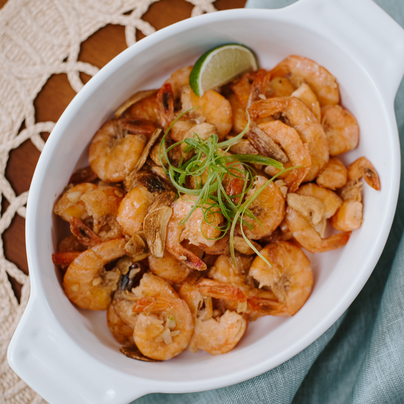 Camarão Alho e Óleo | 250g