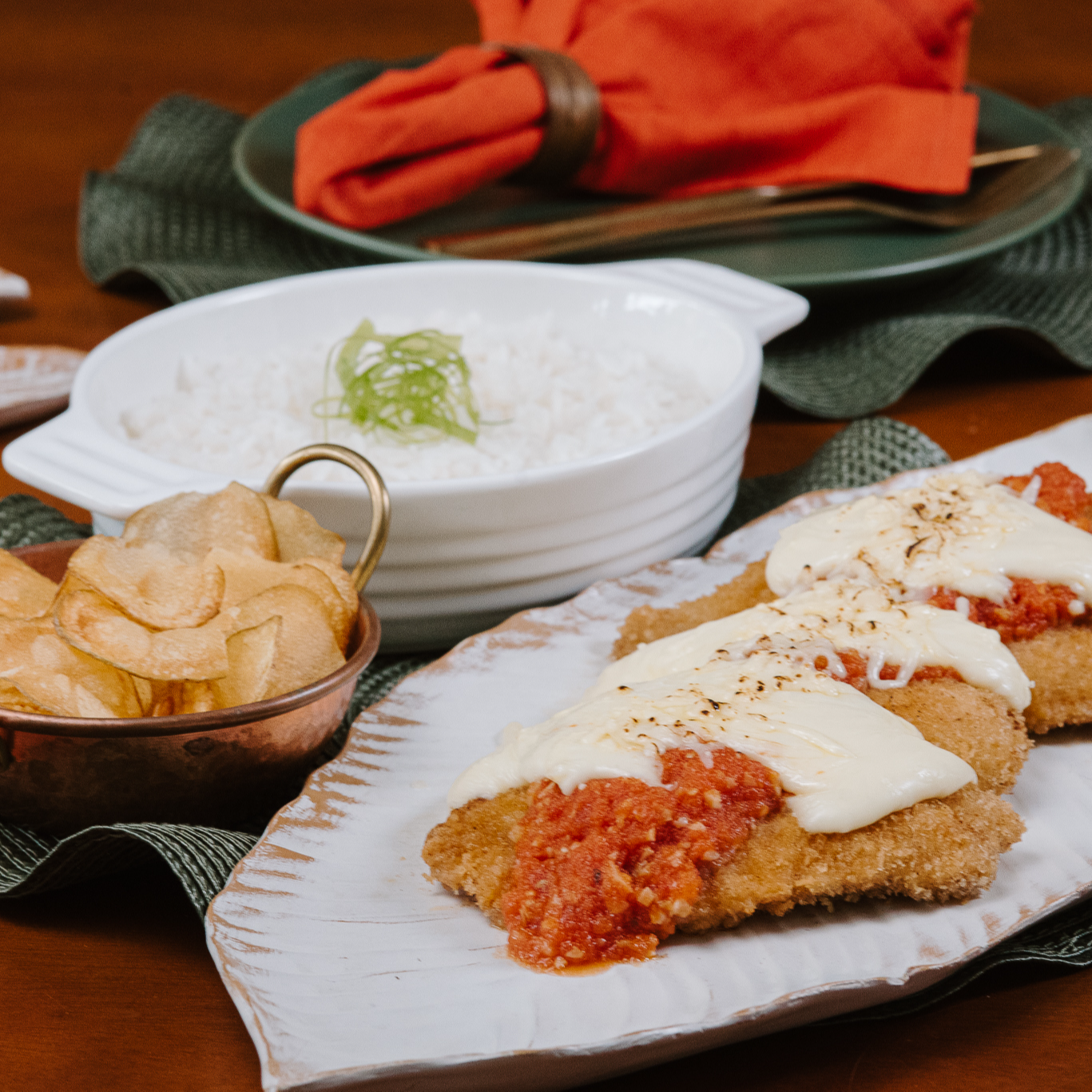 Tilápia à Parmegiana | 2 Pessoas