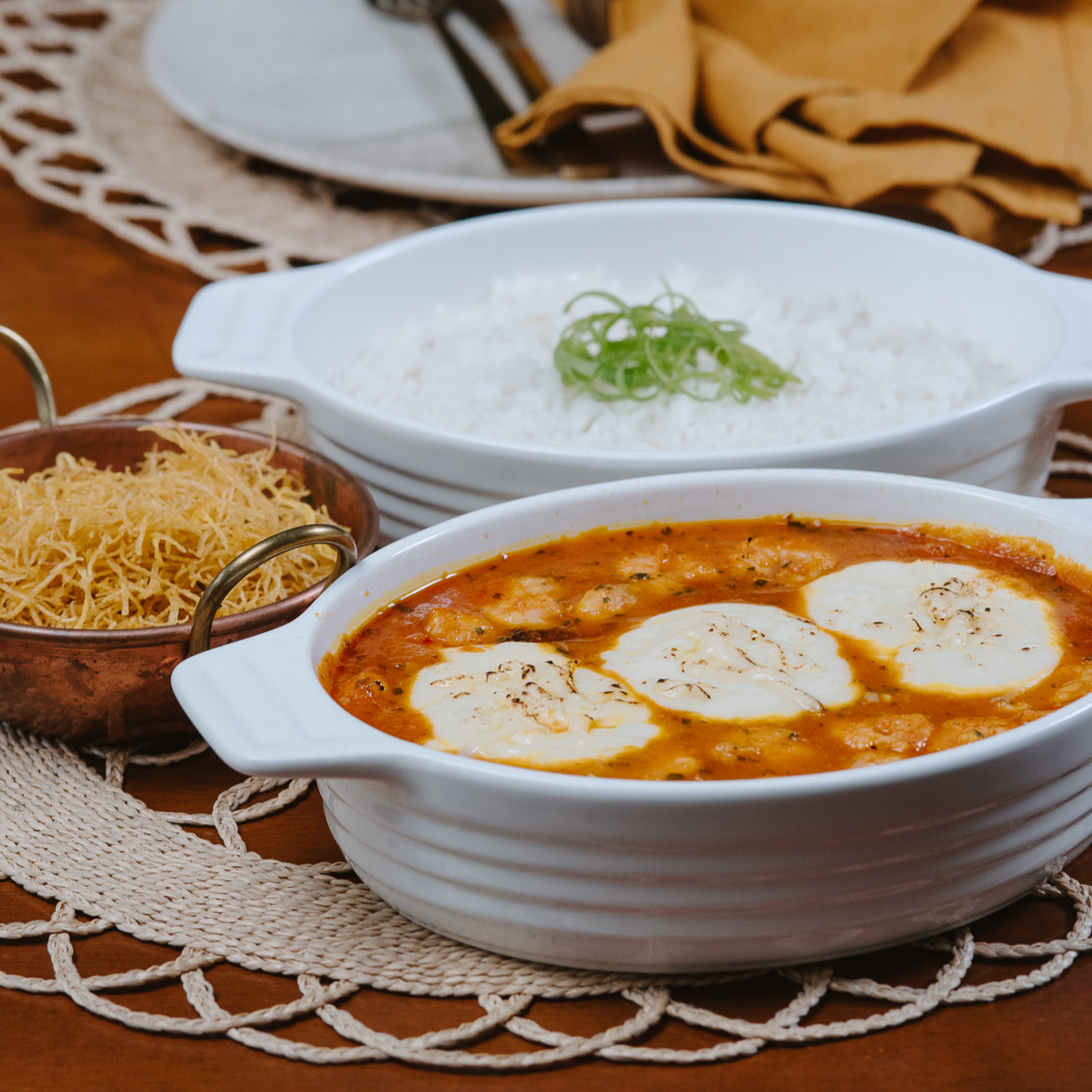 Camarão ao Molho Pomodoro | 2 Pessoas