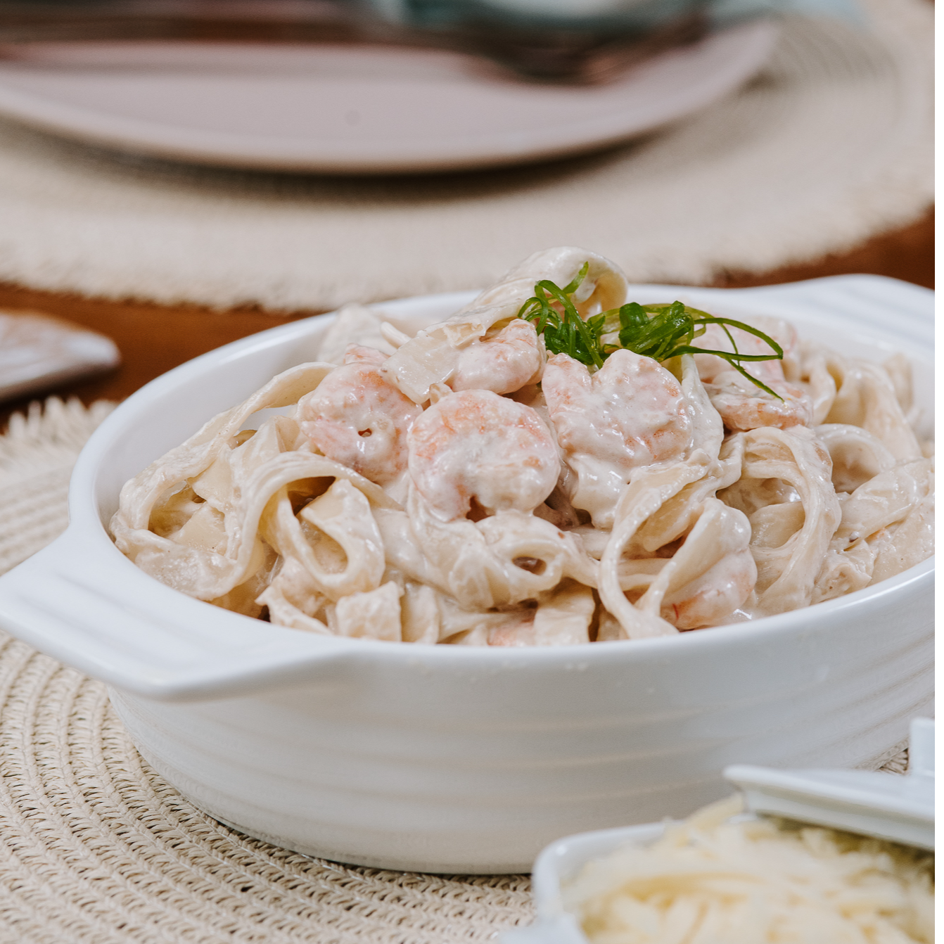 Fettuccine de Camarão | 1 Pessoa