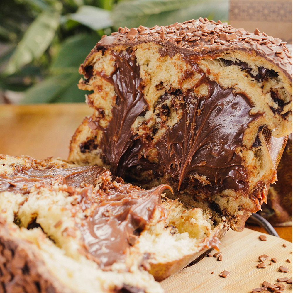 Chocotone Brigadeiro Belga na Caixa(pedir com 12h de antecedência)