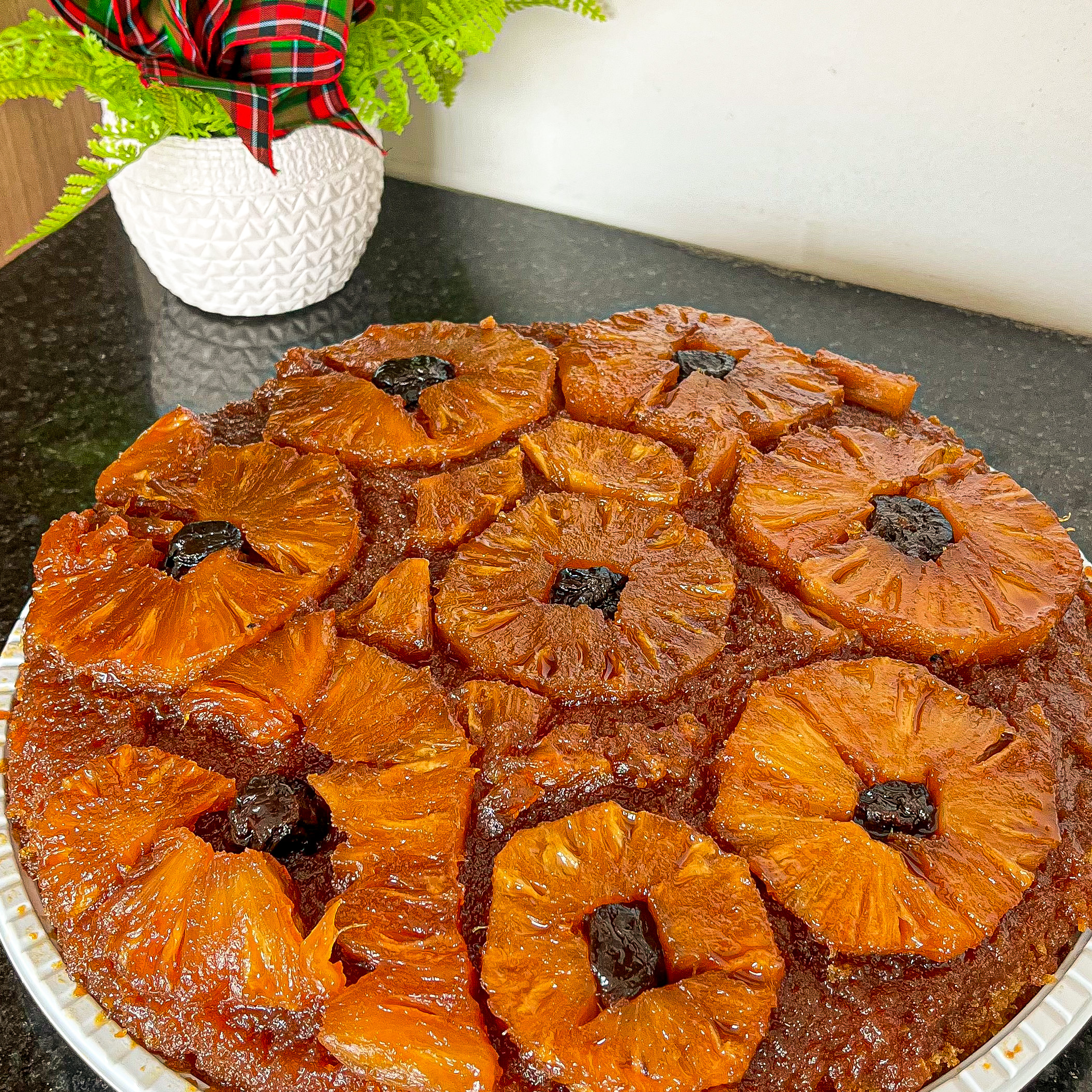 Torta de Abacaxi Caramelizada