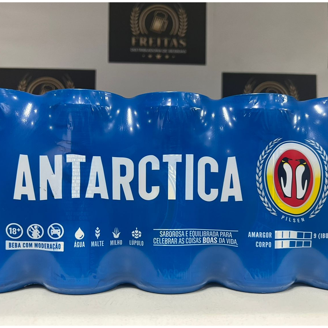 ANTARTICA LATA CAIXA COM 15 UNIDADE 269 ML