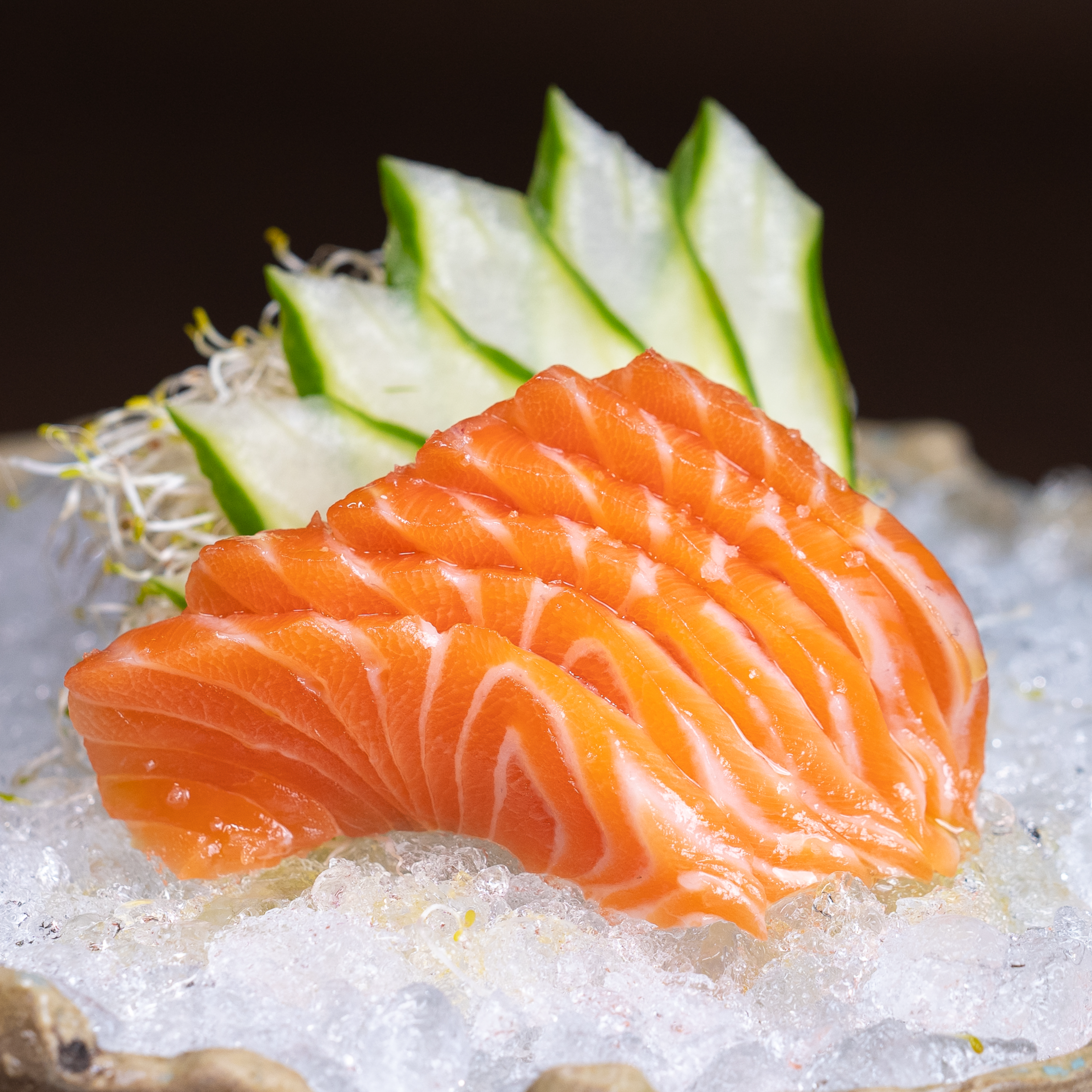 Sashimi de Salmão Trufado (6 peças)