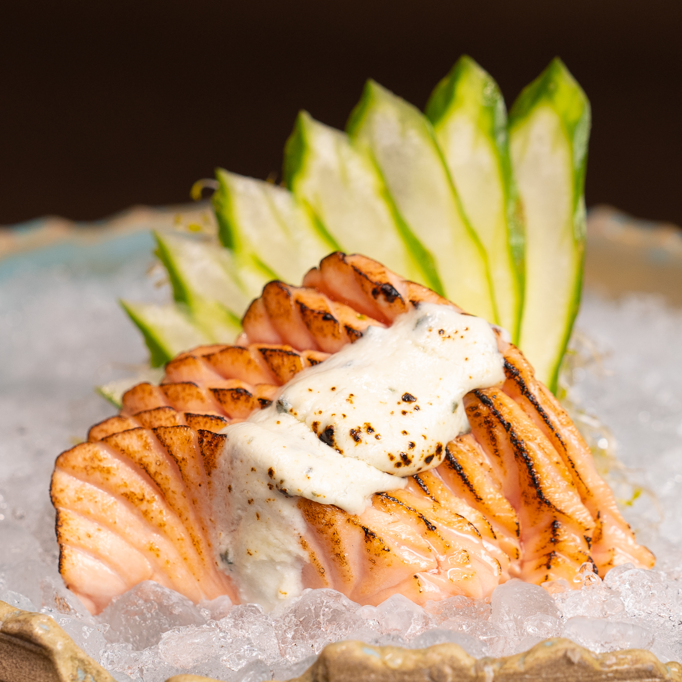 Sashimi Salmão Gorgonzola (6  peças)   