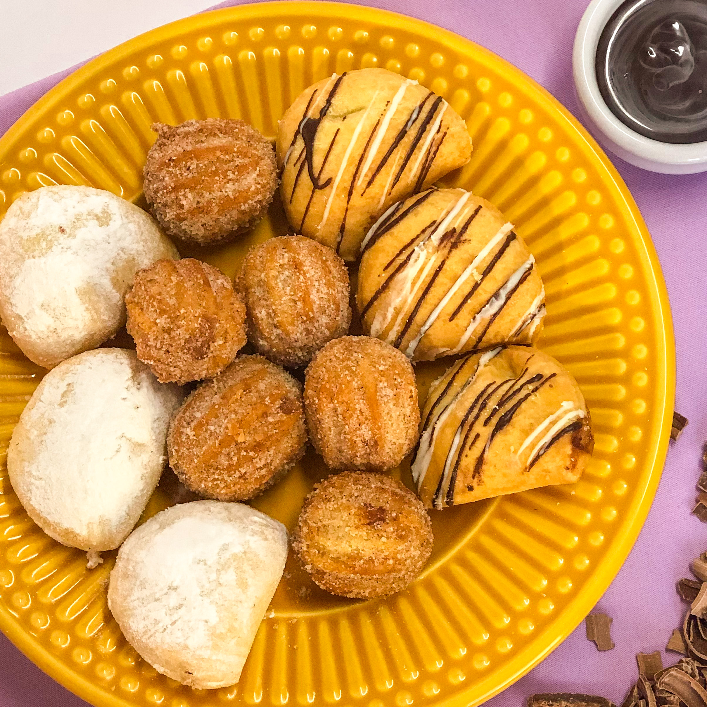 Meio cento (50 unidades) Assados Doces