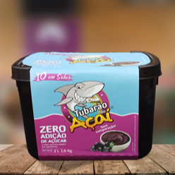 Tubarão do Açaí Zero Açucar 2L