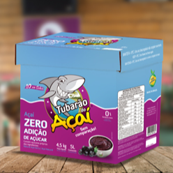 Tubarão do Açaí Zero Açúcar 5L 